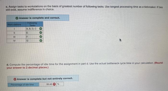 times and precedence relationships are as follows: Click here for the Excel