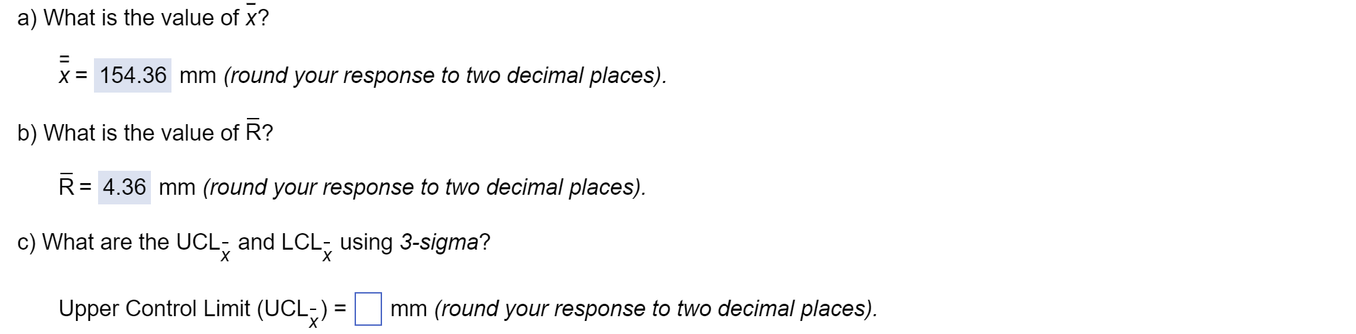 (3 sigma). for this problem. Auto pistons at Wemming Chung's plant in