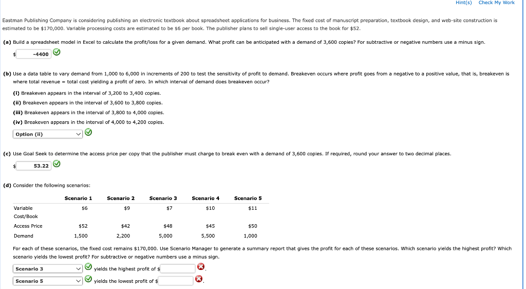 estimated to be $170,000. Variable processing costs are estimated to be