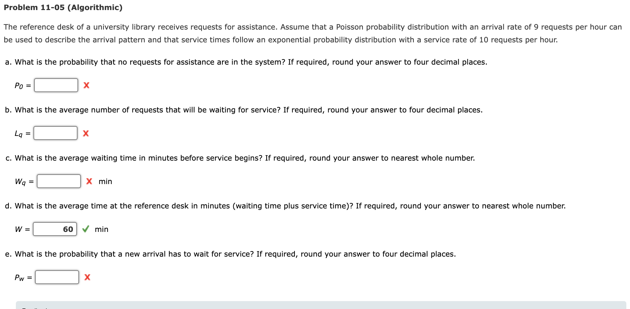 Please help solve and show what calculations were done. The reference desk
