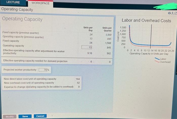  YOUR TASK You must estimate your worker productivity and decide how