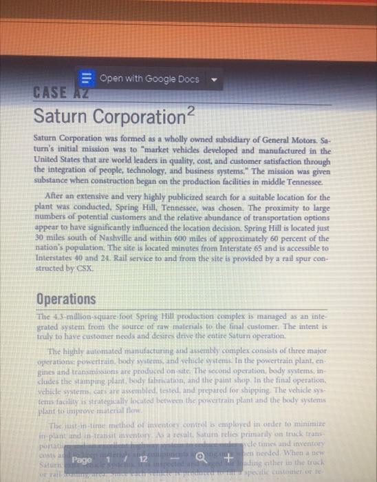 the following: - Summery of the Company and its business operation -