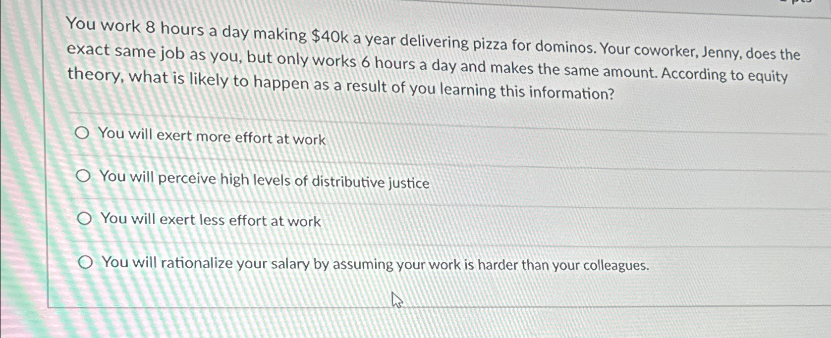  You work 8 hours a day making $40k a year delivering
