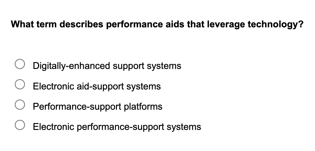 PLEASE CHOOSE THE CORRECT ANSWER AND EXPLAIN WHY THE OTHER ONES ARE