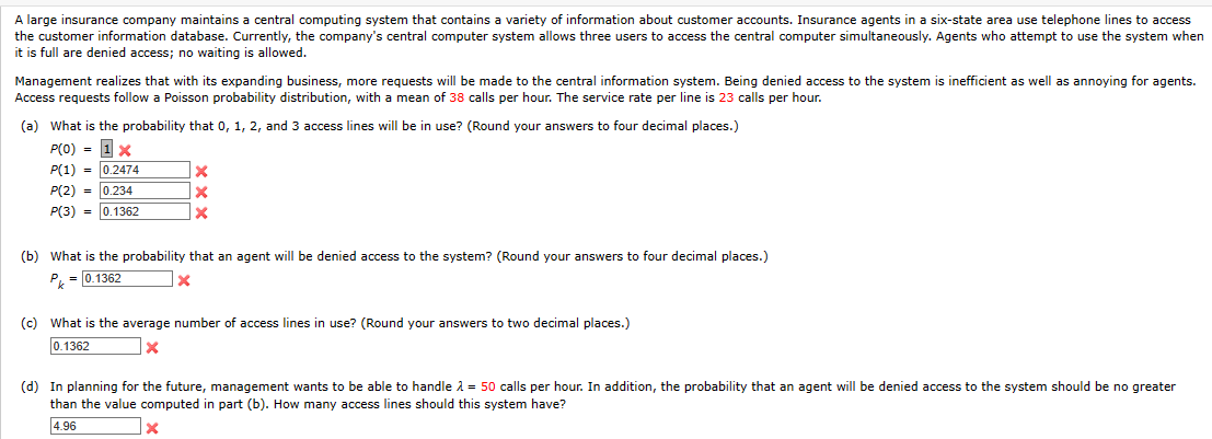 please solve with work shown it is full are denied access; no