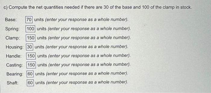 to assemble 100 brackets. Click the icon to view the completed product