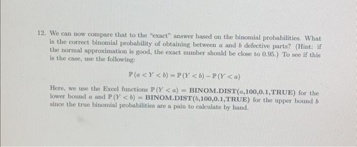  2. We can now compare that to the "exact" answer based