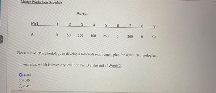following information to work with: Current Inventory Records: Current Inventory Records: Master