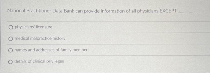 which job position they will hold in the health care facility. embedded