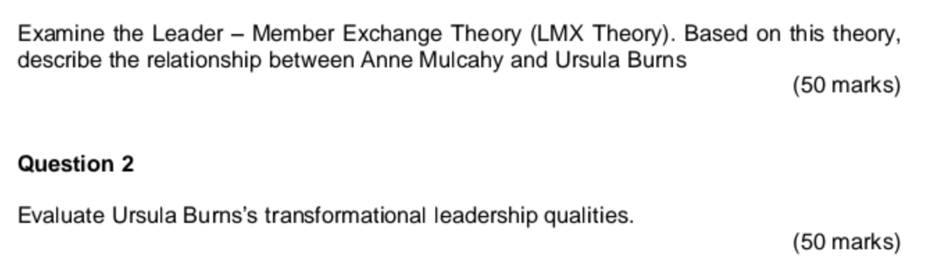 Xerox, Xerox was in financial crisis. She immediately enlisted the strongest talent