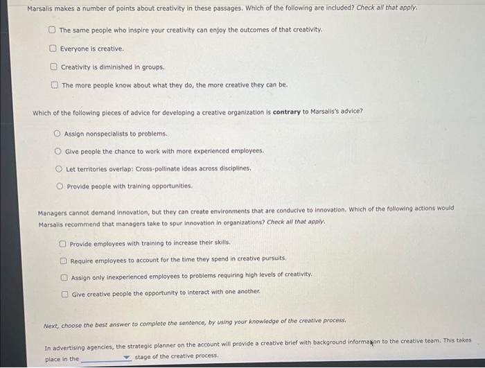 please help me with this Everyone is creative. Creatlivity is diminished in