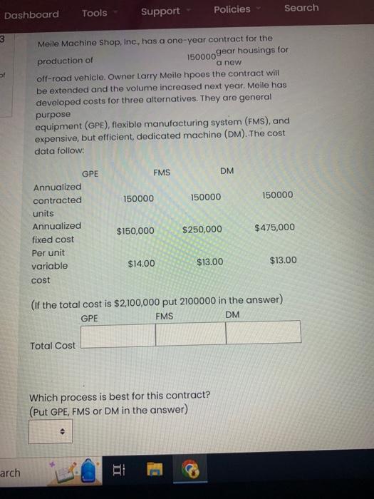 solve asap within 30 mins Meile Machine Shop, Inc., has a one-year