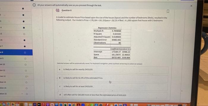  A modef to estimate House Price based upon the vae of