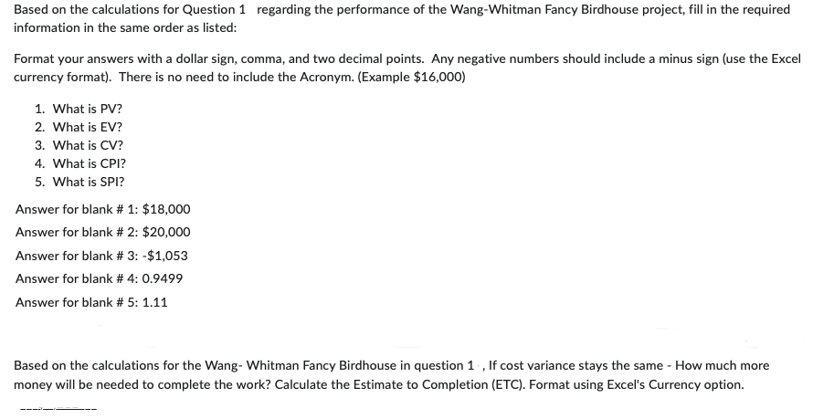 probably not finish on time because of Based on the calculations for