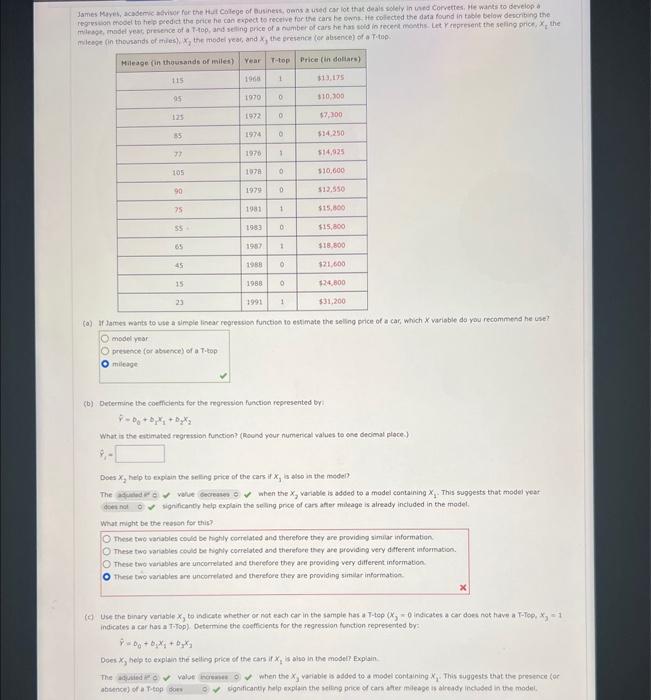  ANSWER ONLY!!! Will mark wrong if not!! B) Determine the coefficients