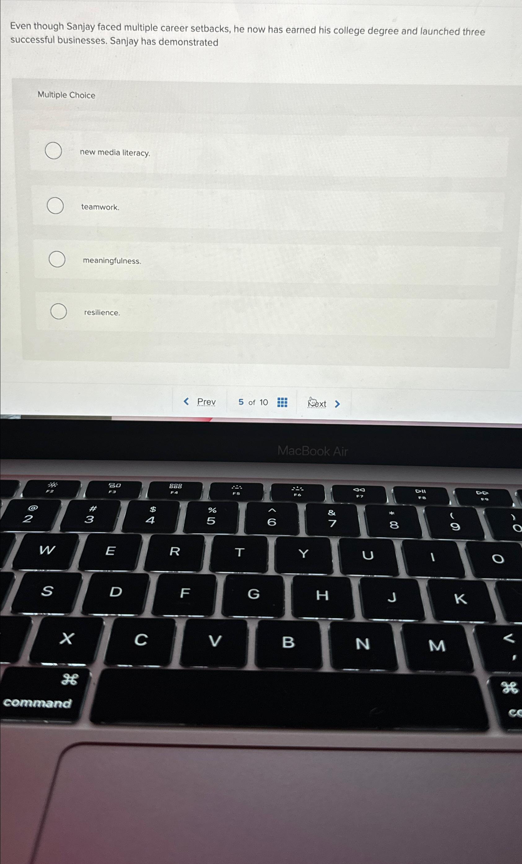  Even though Sanjay faced multiple career setbacks, he now has earned