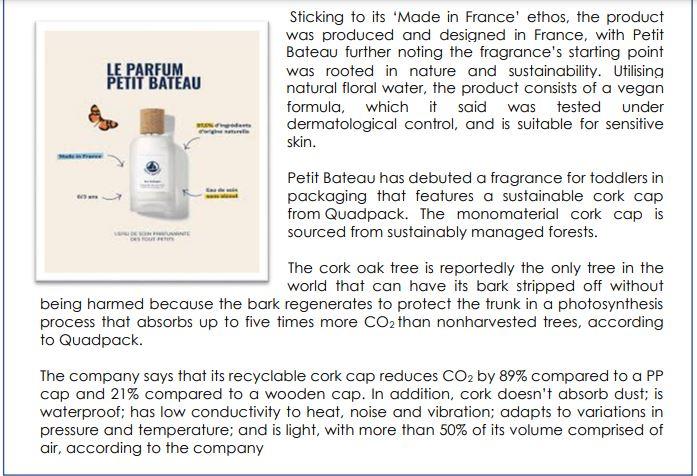 based on Article 1. Article 1 Petit Bateau returns to cosmetics market