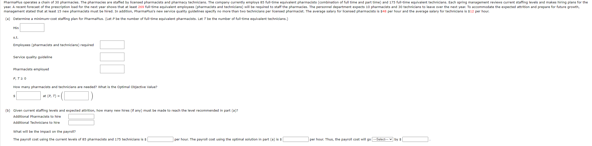 i. (b) Is the feasible region unbounded? Explain. The feasible region is