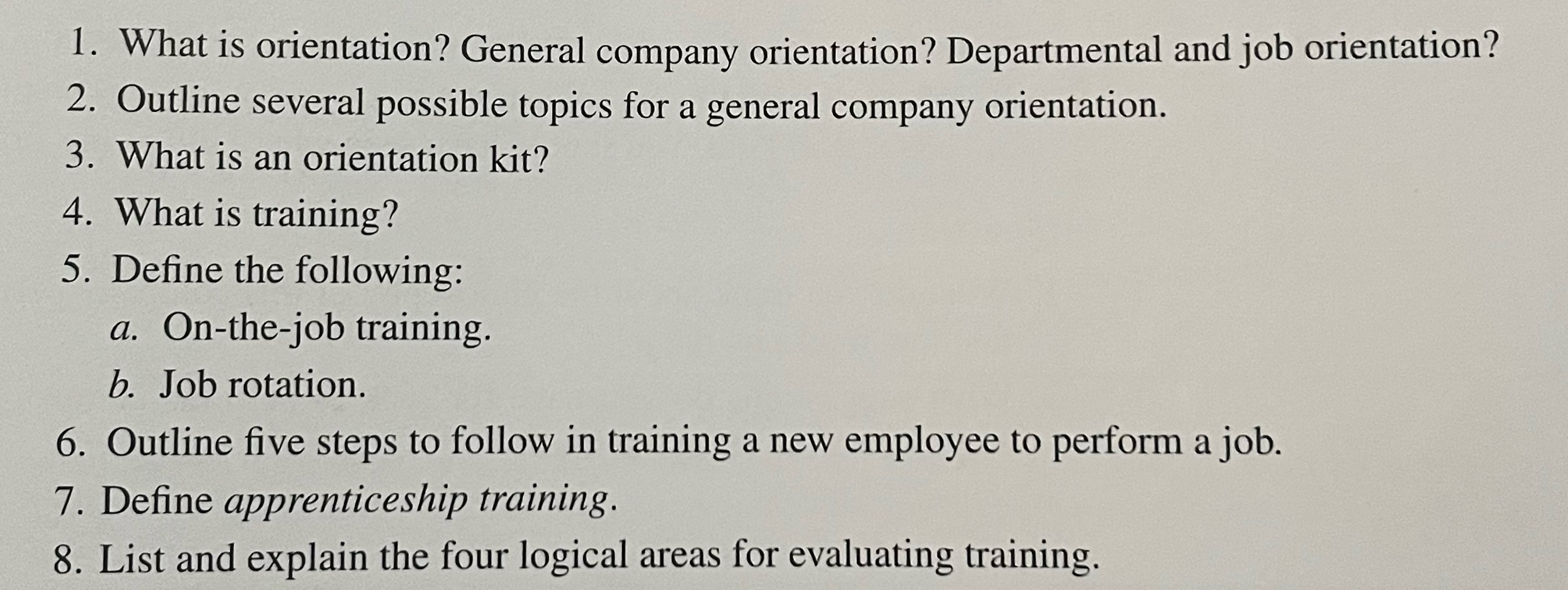  Answer 4,5,6, and 8 