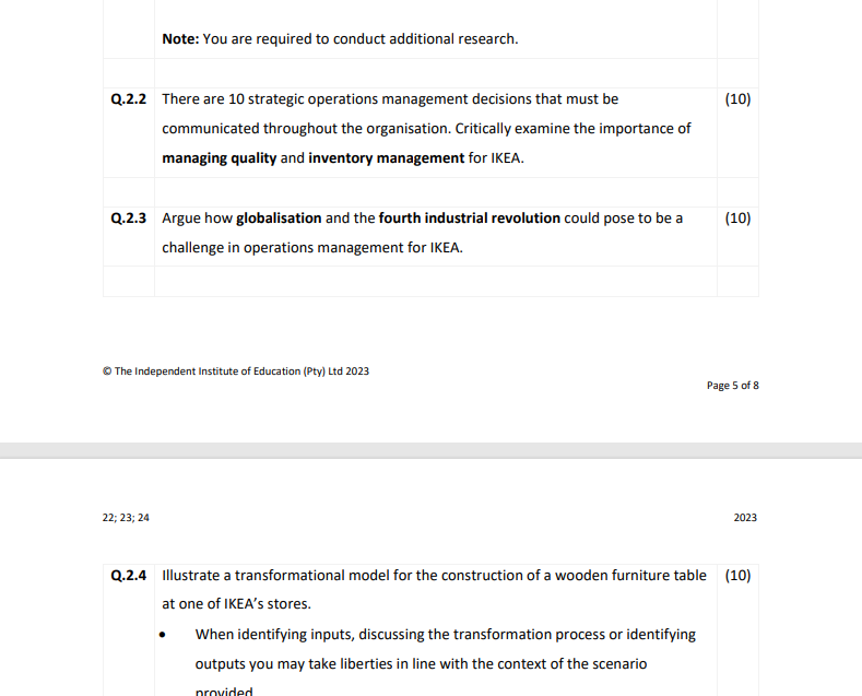case study, you may be required to conduct additional research. Why IKEA's