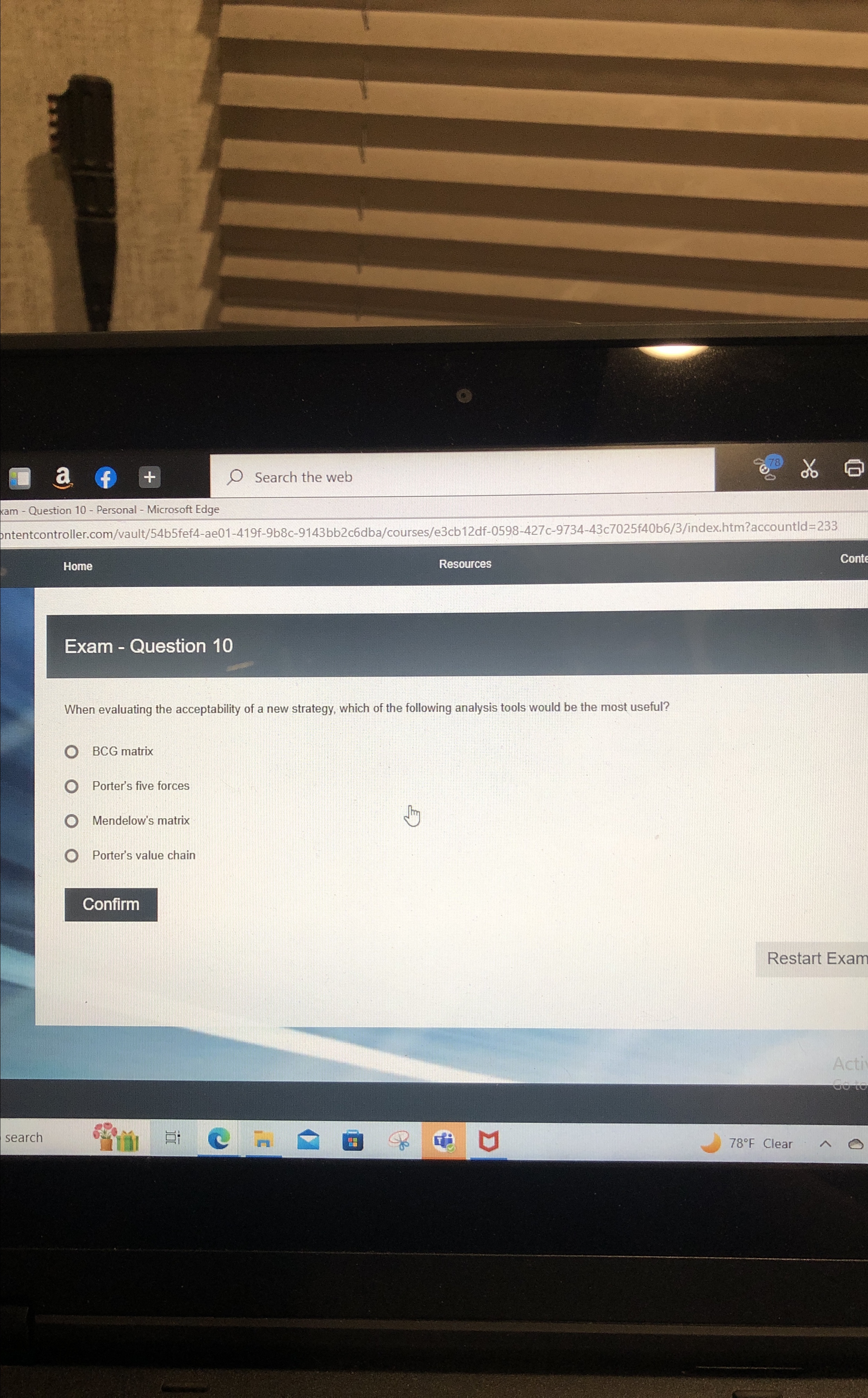  Search the web Question 10- Personal - Microsoft Edge ontentcontroller.com/vault/54b5fef4-ae01-419f-9b8c-9143bb2c6dba/courses/e3cb12df-0598-427c-9734-43c7025f40b6/3/index.htm?accountld=233 Home