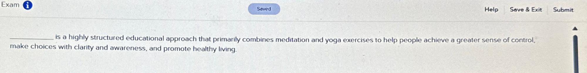  Exam Help Submit is a highly structured educational approach that primarily