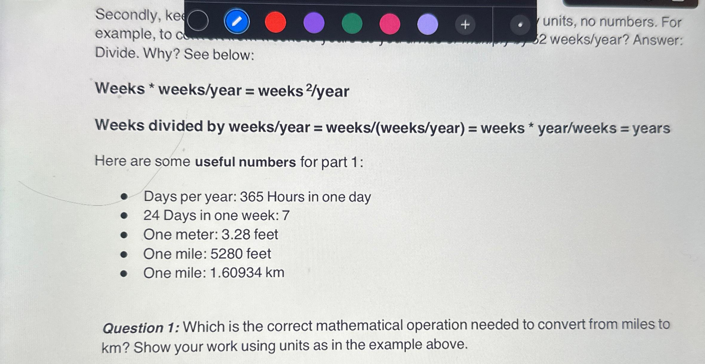  Secondly, ke example, to c units, no numbers. For Divide. Why?