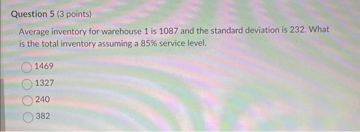choices are correct Holding costs are greater than total ordering costs Holding