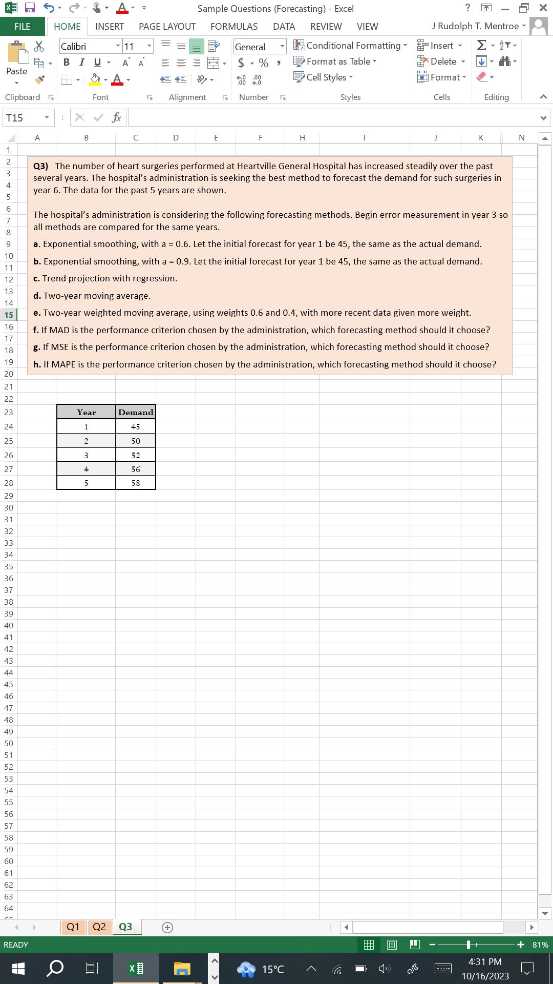 diagram. b. Calculate the critical path for this project. c. How much