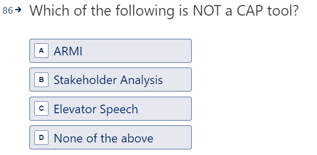 Sigma project. Which of the following are considered as Stratification Factors? 86