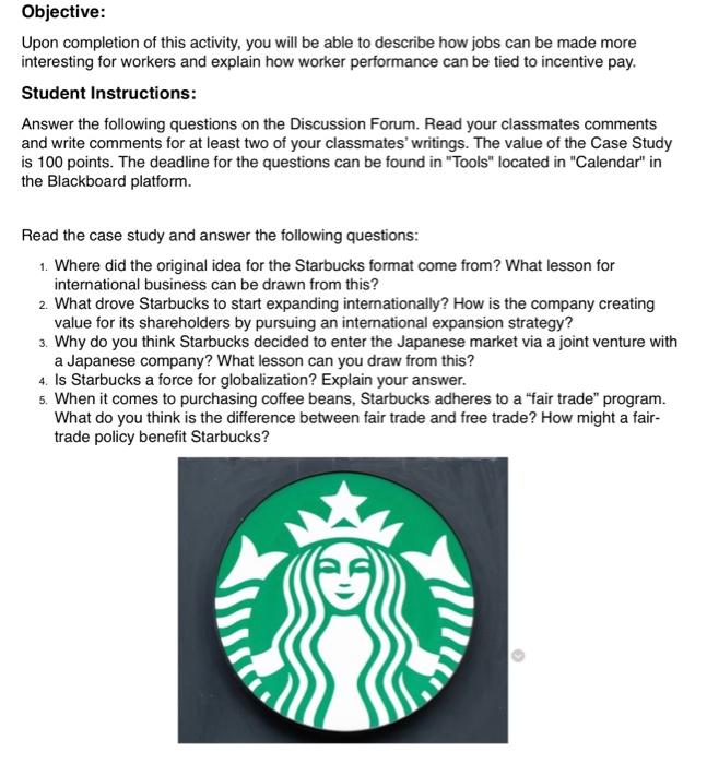  This is is an industrial engineering assignment. Objective: Upon completion of