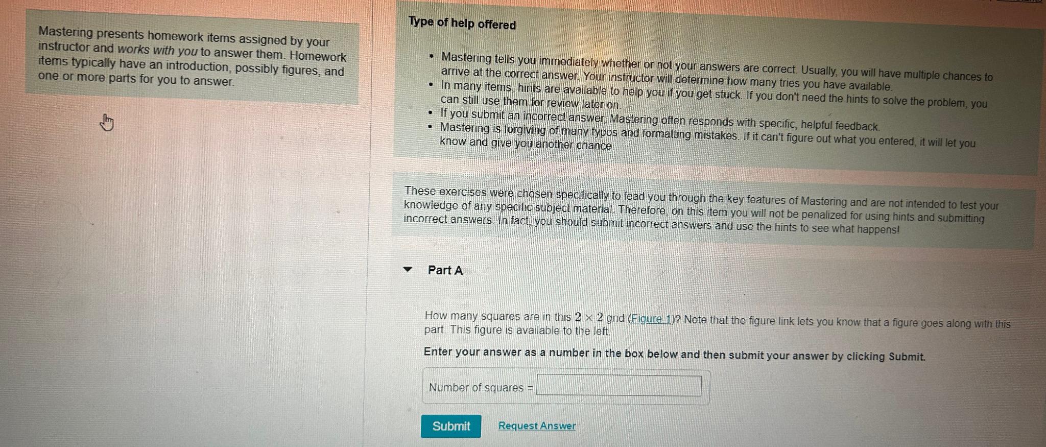  Mastering presents homework items assigned by your instructor and works with