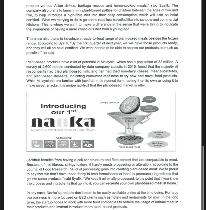 its halal certified plant-based range beyond jackfruit Malaysian food tech startup Nanka