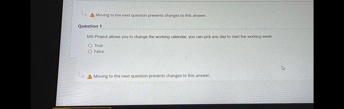 answer. jestion 1 Commercial projects are usually scheduled in calendar days. [CLO-2]