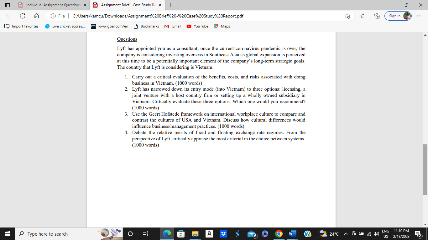 the modern global economy. Amongst these are Lyft Inc and Uber Inc,