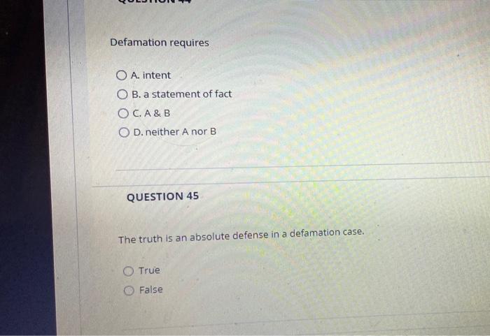 a nuisance tort. A. noise B. smell C. groundwater contamination D. all