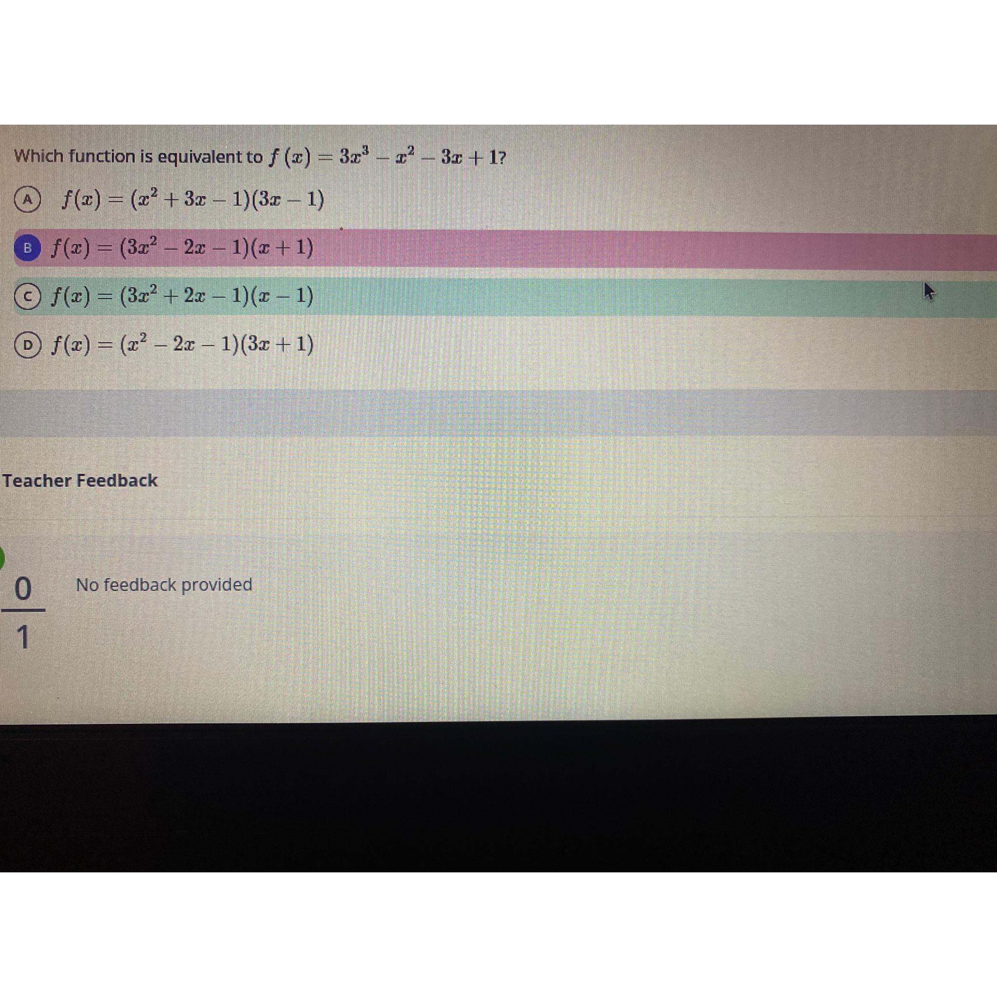  explain why the red answer is wrong 