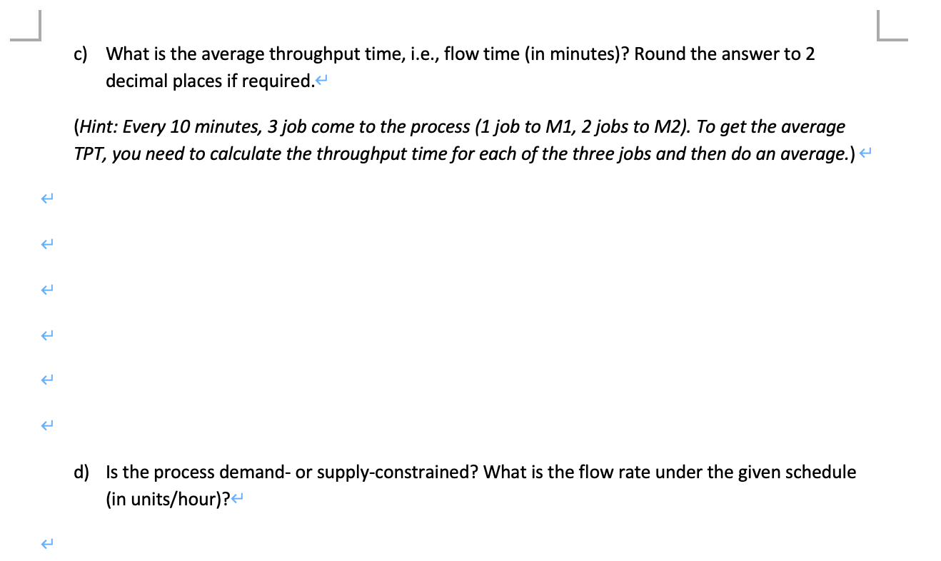 right figure. (M1M4 are names for four machines. The numbers are activity