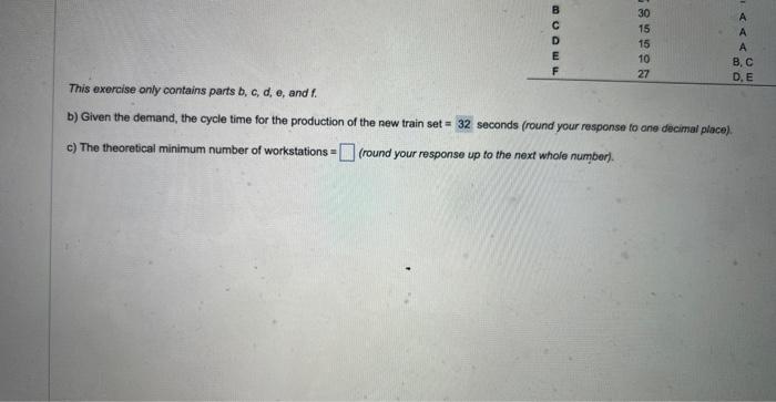 of tasks to workstations should be : Task A Work station #?