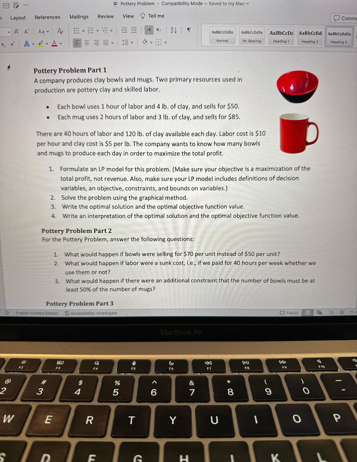  Pottery Problem - Compatibility Mode - Saved to my Mac Layout