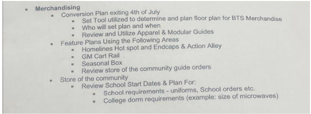 Help me create a back to school plan for Wal-Mart! I will