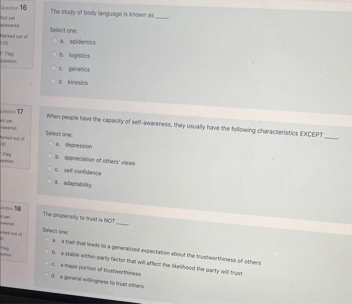 used c. avoiding the use of personal pronouns such as "I" or