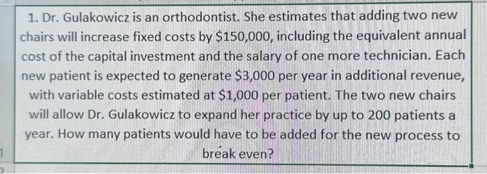 please include tables or anything that can help you answer this question