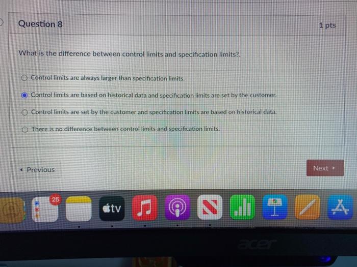 i need an answer quickly please. What is the difference between control