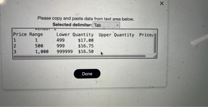 ,16.25/ pound . what qauniry should be krdered and which supplier should