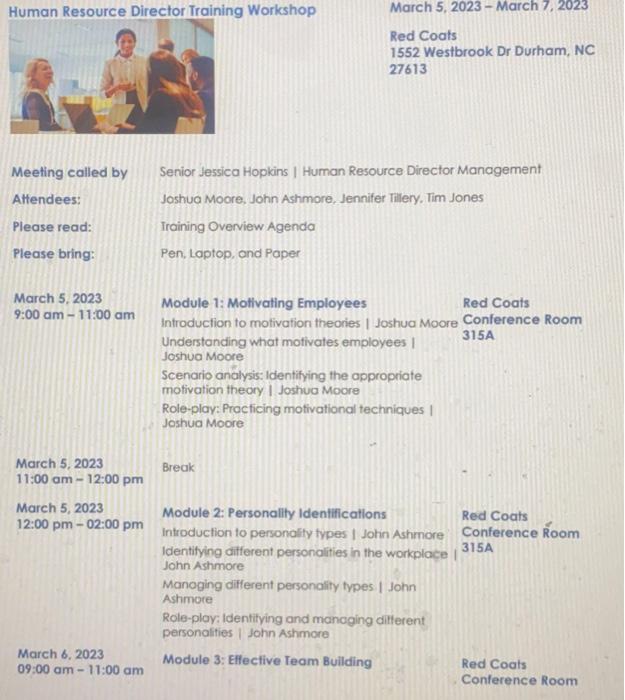 please write a full two page summary about Human Resource Director. Please