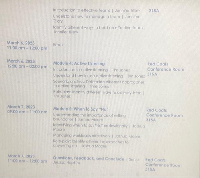 be very detailed in your response. Below is the career assignments i