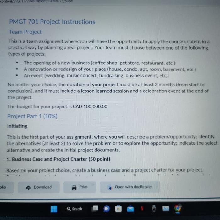 I have to submit this assignment after one hour Fundamentals of project