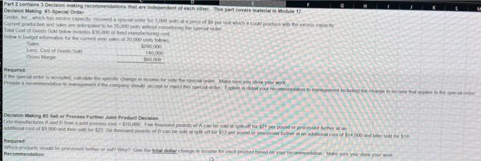 asap please and please show me how to do it on excel