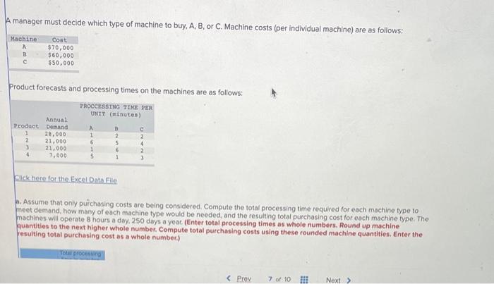 please answer part A and B A manager must decide which type